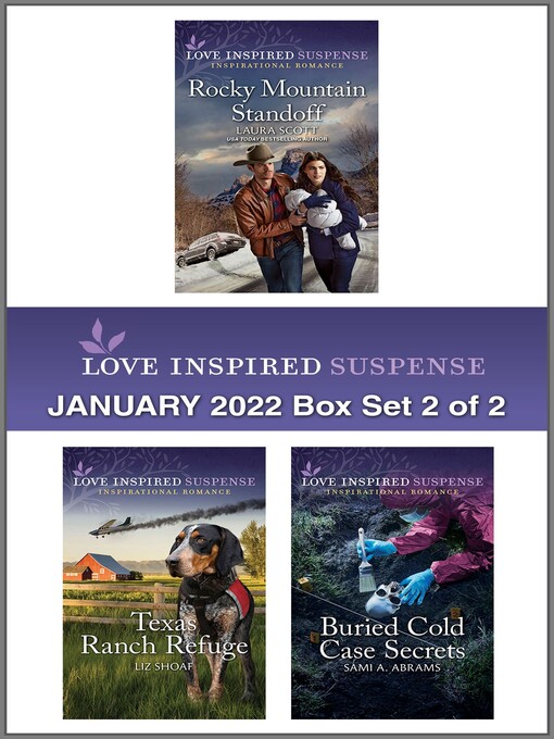 Title details for Love Inspired Suspense, January 2022: Box Set 2 of 2 by Laura Scott - Wait list